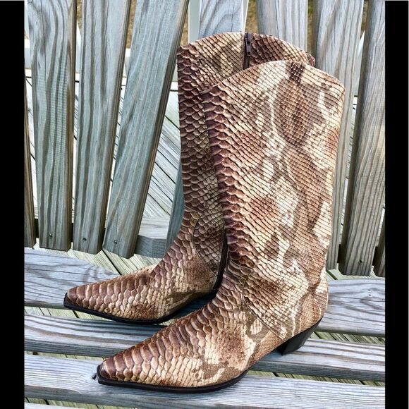 Beautiful designer boots by Peter Kaiser in 9 1/2 - Picture 2 of 4